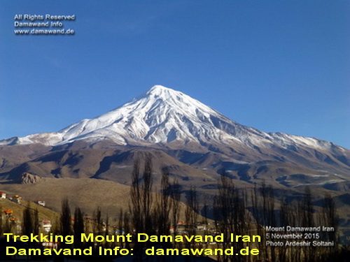 Mount Damavand Hiking Trekking Tour Mount Damavand Hiking Tour